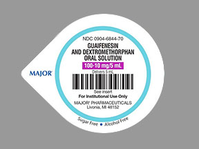 Dextromethorphan-guaifenesin