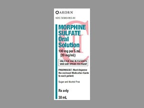 Morphine Sulfate (concentrate)