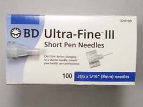 Bd Pen Needle Short U/f