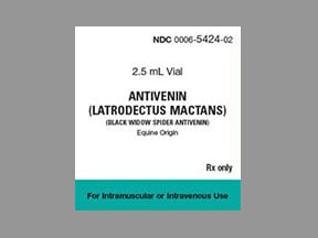 Antivenin Latrodectus Mactans