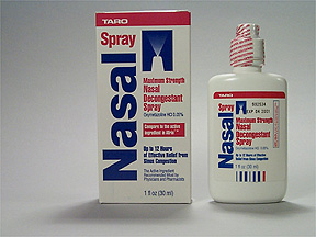 Nasal Decongestant Spray