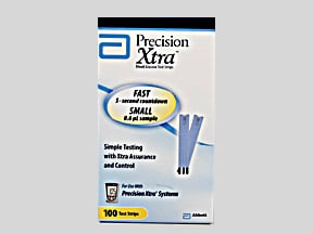 Precision Xtra Blood Glucose