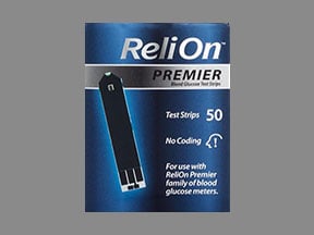 Relion Blood Glucose Test