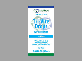Tri-vite/fluoride