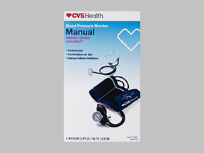 Cvs Manual Blood Pressure