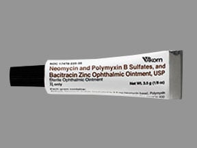 Neomycin-bacitracin Zn-polymyx