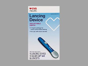 Cvs Lancing Device