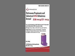 Fluticasone-salmeterol