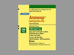 Aranesp (albumin Free)