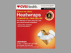 Cvs Heatwraps