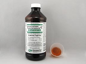 Guaifenesin-codeine