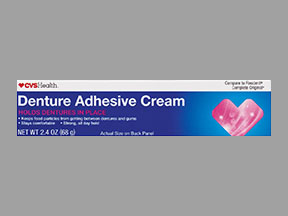 Cvs Denture Adhesive Cream