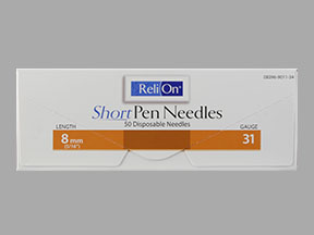 Relion Short Pen Needles