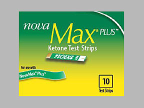 Nova Max Plus Ketone Test