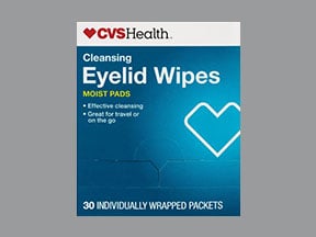 Cvs Cleansing Eyelid Wipes