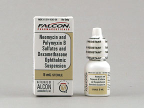 Neomycin-polymyxin-dexameth