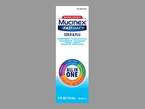 Mucinex Fast-max Cold Flu