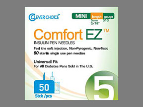 Comfort Ez Pen Needles