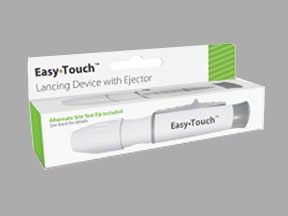 Easy Touch Lancing Device