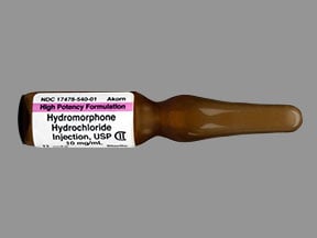 Hydromorphone Pf