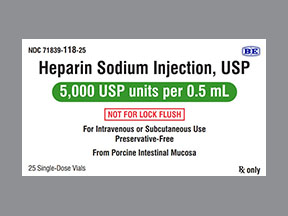 Heparin Sodium (porcine) Pf