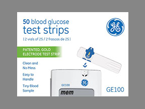 Ge100 Blood Glucose Test