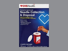 Cvs Needle Collection/disposal