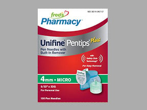 Freds Pharmacy Unifine Pentips