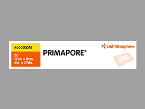 Primapore 6"x3-1/8"