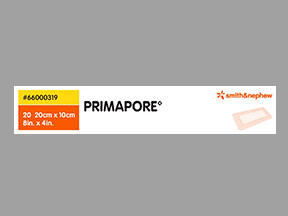 Primapore 8"x4"