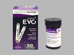 Embrace Evo Blood Glucose Test