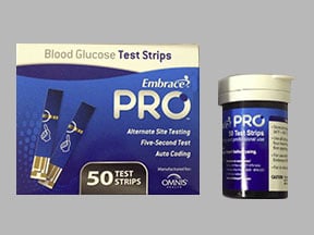 Embrace Pro Glucose Test