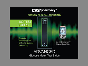 Cvs Advanced Glucose Test