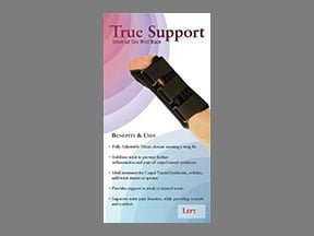 True Support Wrist Brace/left