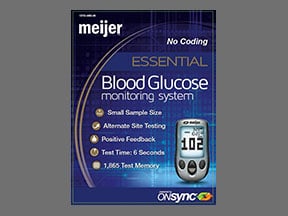 Meijer Essential Blood Glucose