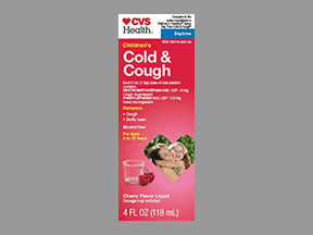 Cvs Cold & Cough Childrens