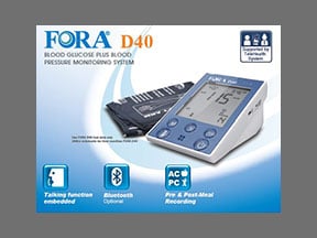 Fora D40 Glucose/pressure