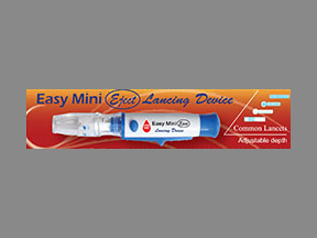 Easy Mini Eject Lancing Device