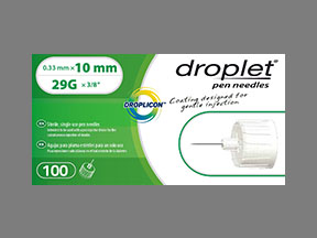 Droplet Pen Needles