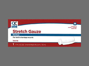 Qc Stretch Gauze Bdg 4"x2yd