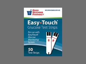 Gnp Easy Touch Glucose Test