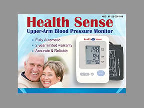 Health Sense Bp Monitor