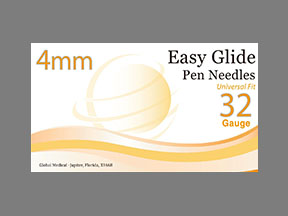 Global Easy Glide Pen Needles