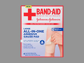 Band-aid All-in-one Gauze Lg