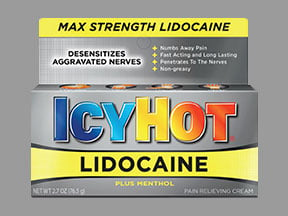 Icy Hot Lidocaine Plus Menthol