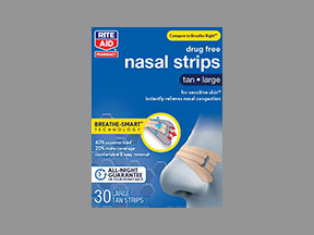 Ra Nasal Strip/drug Free/large