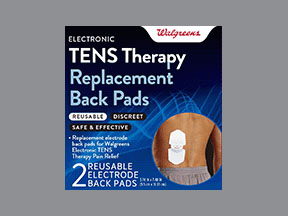 Tens Therapy Replace Back Pads