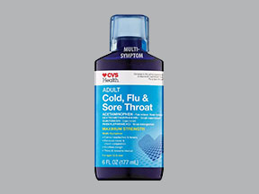 Cvs Cold/flu/sore Throat Adult