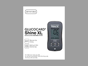 Glucocard Shine Xl