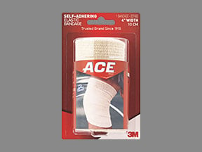 Ace Elastic Bandage 4"